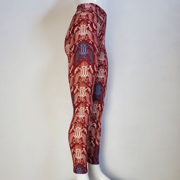 NEW LuLaRoe Red Eagle Leggings - Picture 2 of 8